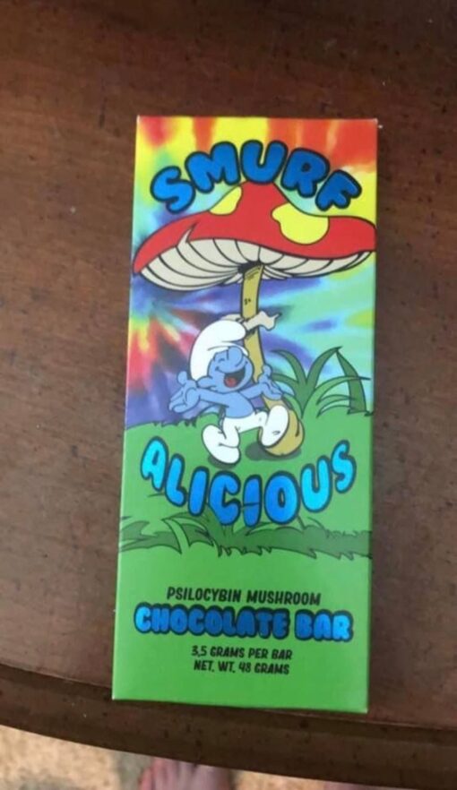 psilocybin chocolate bar papa smurf