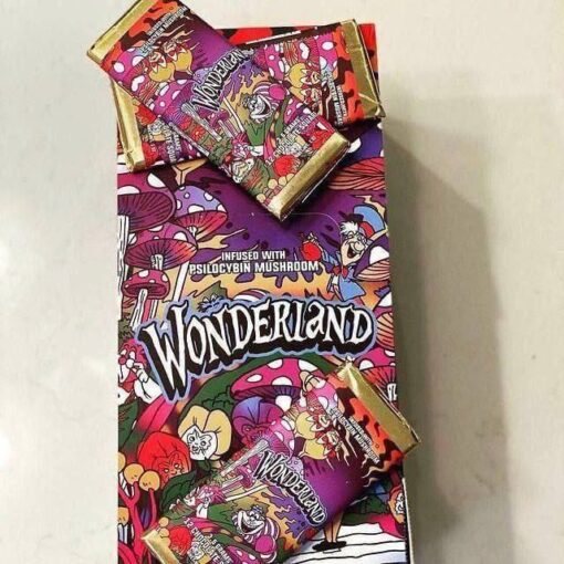 wonderland chocolate bar